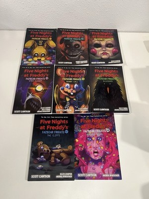 Five Nights at Freddy's Fazbear Frights 8 Book Box Set Scott Cawtho