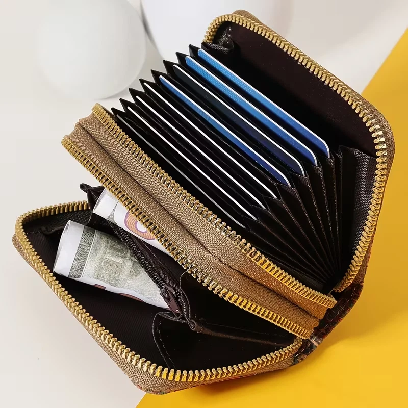 大容量钱包带多个卡槽 4+3/8 x 3+1/4x 1+3/4 英寸 — 第 3/3 张图片