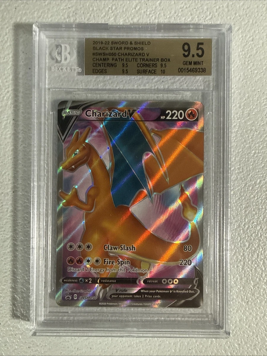 Charizard Pokémon TCG Grade 9.5 Individual Collectible Card Game