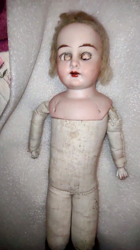 Antique Bisque head doll Alma 11 Inches - Picture 19 of 19