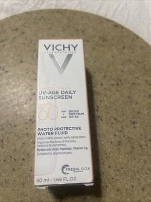 Vichy Capital Soleil UV-Age Daily Sunscreen SPF 60 Photo Protective Water Fluid