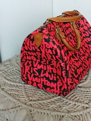 Louis Vuitton Speedy 30 Graffiti Bag Pre-owned, Limited Edition 