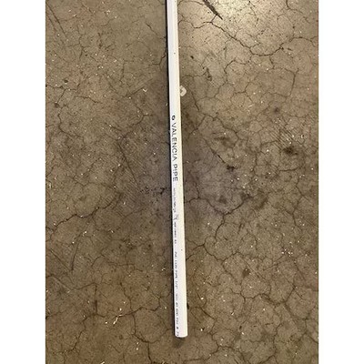 6'' X 10 Ft. Non-Threaded Pvc Pipe Sch 40, H0400600pw1000
