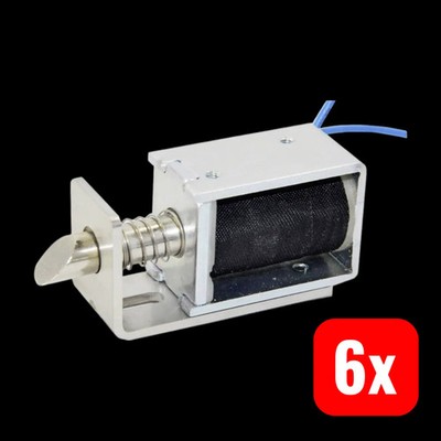Intertec ITS-VEL-2620B-24VDC Verriegelungseinheit 24VDC 3.84W Hubmagnete 6 STÜCK