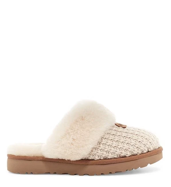 HOT PRICE UGG Women's Cozy Knit Slippers, Cream (NEW WITH BOX) - Image 2 of 4