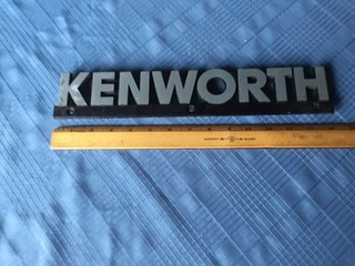 Vintage Kenworth Truck Emblem PTK 281 1348