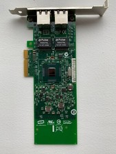 Tested Intel 82576 Gigabit ET Dual-Port PCIe x4 Server Adapter Card P/N: E1G42ET