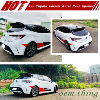 Fits TOYOTA Corolla Auris E210 Hatchback Painted Rear Trunk Spoiler SE 2018-2026
