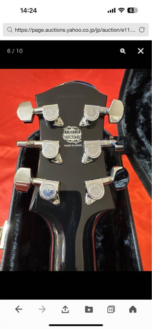 【未使用】Greco ZEMAITIS GZ-2600 IF / HEART GRECO Zemaitis GZ-2600IF/HEART Black [SN G404056] | eBay