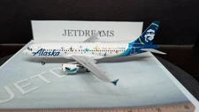 1/200 ALASKA AIRLINES AIRBUS A320-200 PRIDE PLANE COLORS N854VA GEMINI JETS
