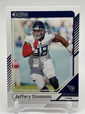 2024 Panini Donruss #179 Jeffery Simmons Tennessee Titans