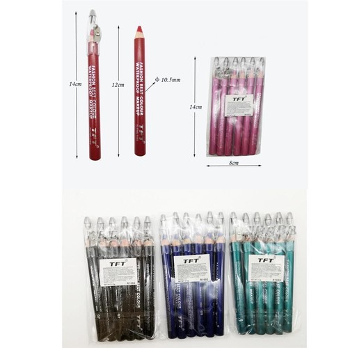 Pencil with Sharpener Eye Shadow&Liner Pen Highlighter Pigment Matte Waterproof - Picture 7 of 18