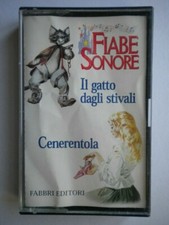 MC Fiabe sonore Pisu Il gatto dagli stivali Cenerentola bambini no cd lp dvd vhs