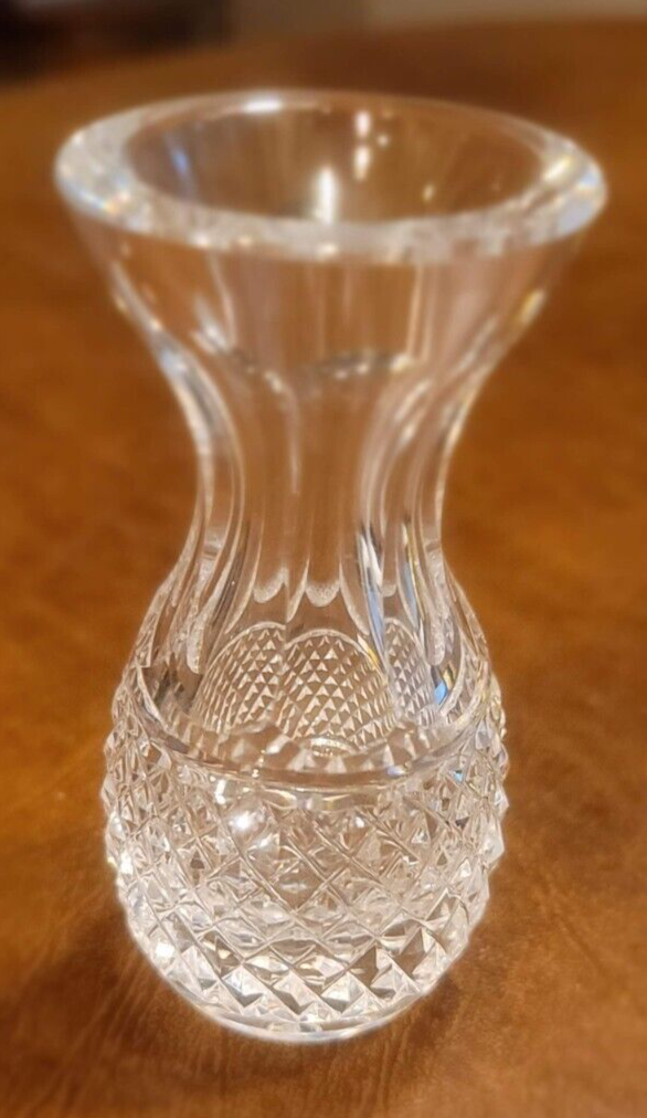 Waterford Crystal Alana Mini Bud Vase 4” Signed eBay