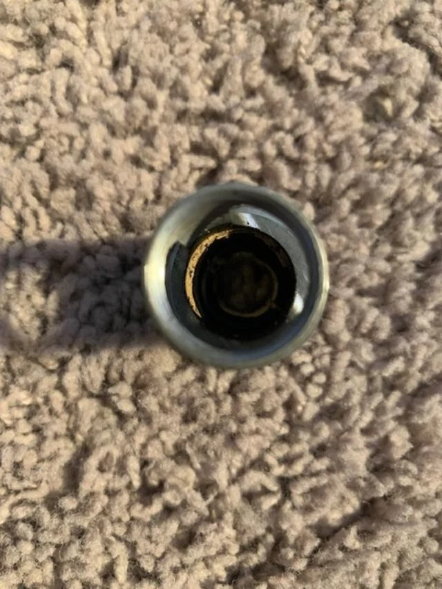 Bisel de antena eléctrica Cadillac Seville 1976-1979 PN#1612454 Foto 4 de 4