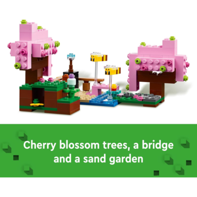 LEGO 21260 Minecraft Cherry Blossom Garden Toy & Sunny Figure