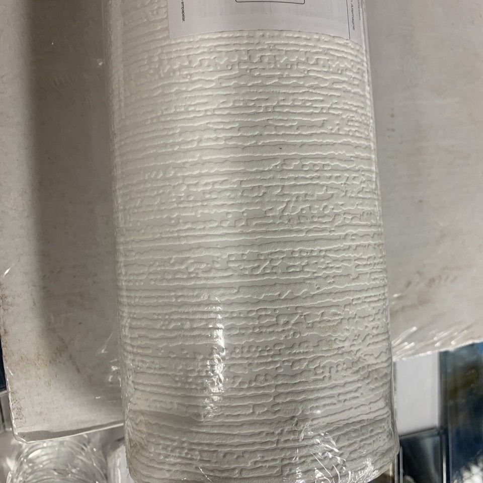 Paintable Vinyl PrePasted Washable Wallpaper Roll (Covers 56.4 Sq. Ft