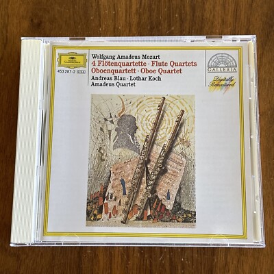 Mozart: Flute Quartets, Oboe Quartet / Andreas Blau, Lothar Koch (CD, DG)