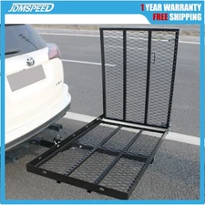 Folding Mobility Carrier Wheelchair Scooter Hitch Mount Medical Loading Ramp