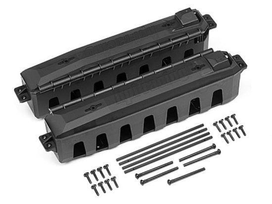 NEW HPI Savage Flux HP Flux 2350 5SC Flux RTR Battery Box Set