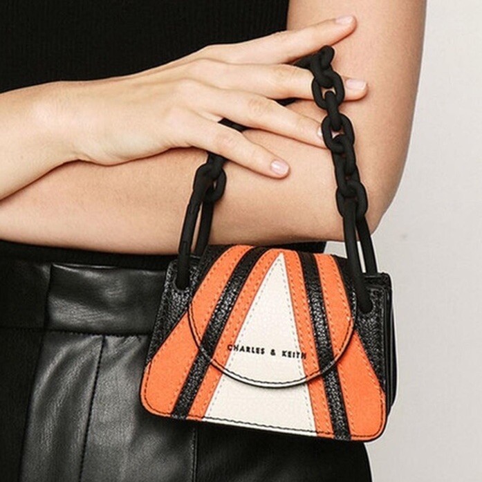 Charles ＆ Keith　バック Charles & Keith Chain Top Handle Mini Bag | eBay