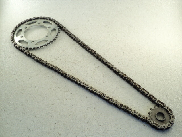 Kawasaki Ninja 300 EX300 #9512 Drive Chain with Front & Rear