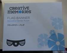 Creative Memories Flag Banner Decorative Border Punch