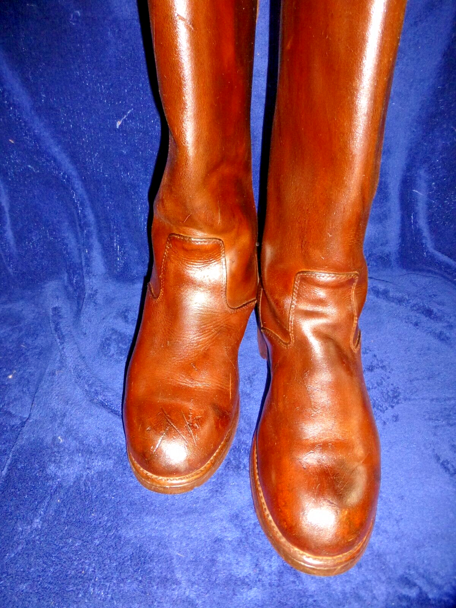 CHIPPEWA BULL HIDE ZIPPER SNAKEPROOF BOOTS MENS SIZE 13D