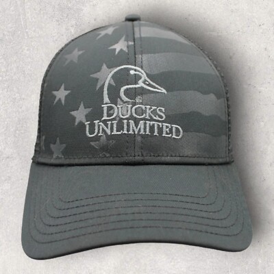 Ducks Unlimited Stockton California Chapter Snapback Trucker Baseball Hat Cap n2