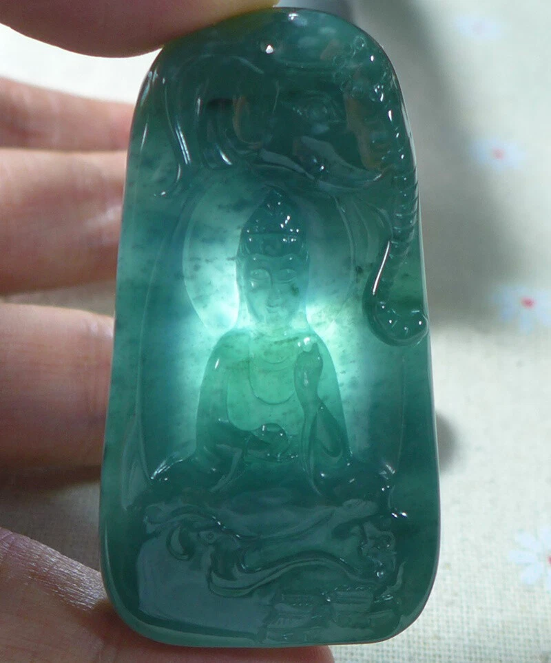 Blue jade hotsell pendant