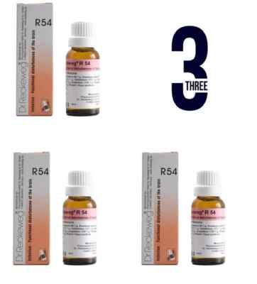 Dr. Reckeweg R54 Drops 22ml x 3  | Memory Focus Concentration Support |