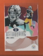 2019 ILLUSIONS ASTOUNDING BLUE JAMES CONNER #d 143/299 PITTSBURGH STEELERS