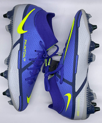 Nike Phantom GT2 Elite DF SG Pro Recharge Pack Sapphire Volt DJ8040-571 Size 6