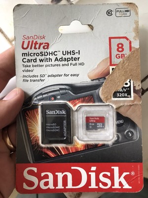 Карта памяти 8gb sandisk Ultra sdsdun-008g-g46 securedigital hc class10 (619659123567)