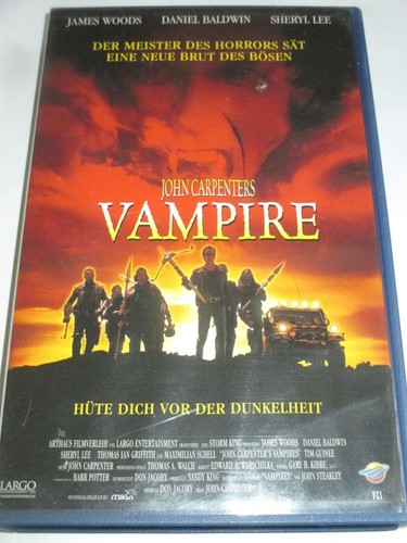 VCL 5452 - Vampire - VHS/Horror/James Woods/Daniel Balwin/uncut