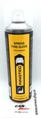 Innotec Xpress Tyre Gloss Reifenglanz  500ml Sprühdose - Profi-Qualität