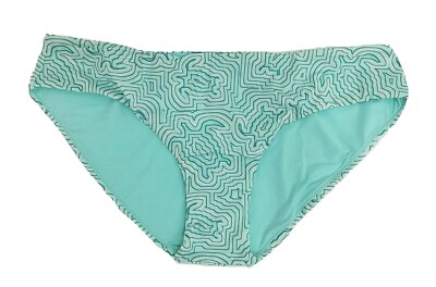 VILEBREQUIN Women's Blue Hypnotic Frisbee Bikini Bottom Swimwear LARGE NWT