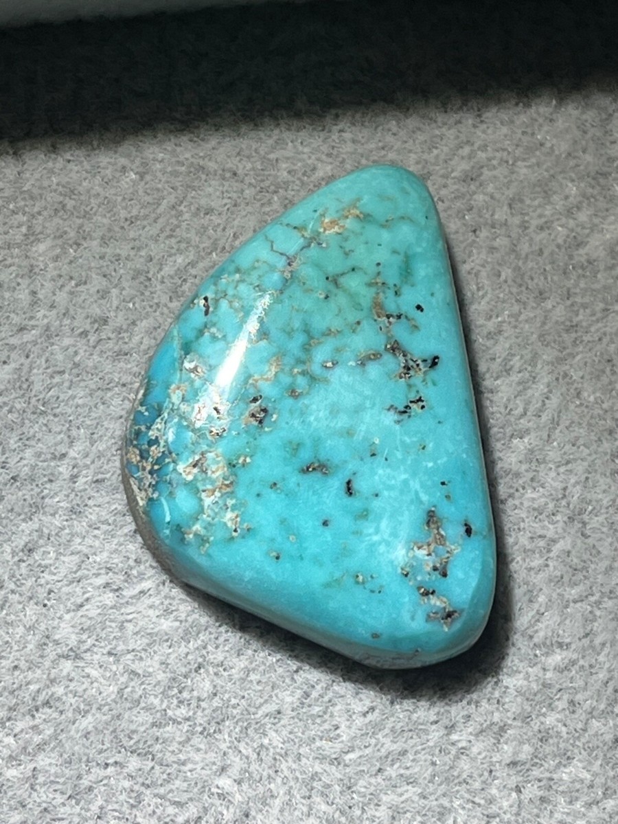 ⚠Ｍ⚠№33■RubyCopperTurquoise / pyrite Morenci Turquoise 33 ctw -rare closed mine High grade w/ pyrite