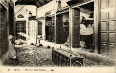 Carte Postale Ancienne Tunisie – Tunis, Marabout à La Casbah (CF-BFP2-0882)