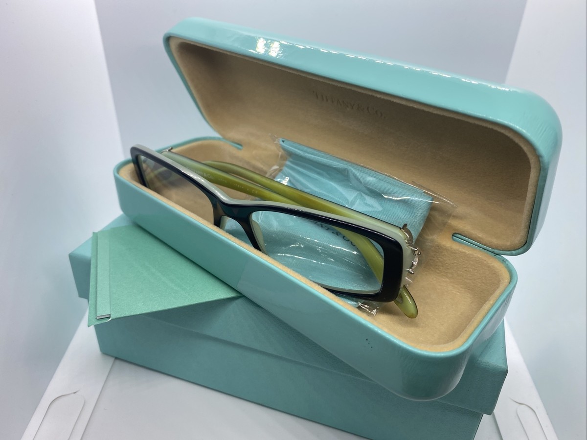 Tiffany & Co. eyeglass frames —- comes with box. Paid $750 (w prescription). Tiffany & Co. Eyeglasses TF1130 TF/1130 6127 Black/Gold  main image 3