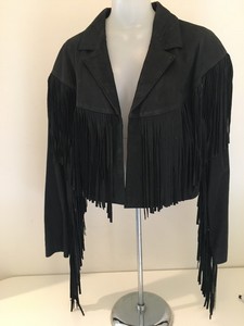 jaqueta couro anos 80