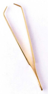 Pfeilring Pinzette 1850G geknickt