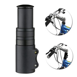 bicycle fork stem extender handlebar riser aluminium