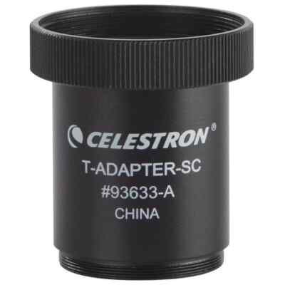 Celestron T-Adapter with SCT 5 6 8 with 9.25 11 14 Black 93633-A