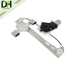 Rear Left Power Window Regulator W/ Motor For 06-12 Ford Fusion For Lincoln MKZ