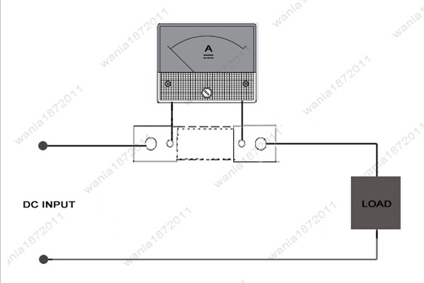 Ampèremètre Analogique DC 100A - Jauge 85C1 Avec Shunt - Pour Mesurer Le Courant Continu (batteries, Solaire)