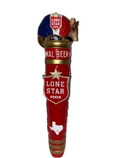 Brand New In Box Figural Armadillo Lone Star Tap Handle 12" Tall