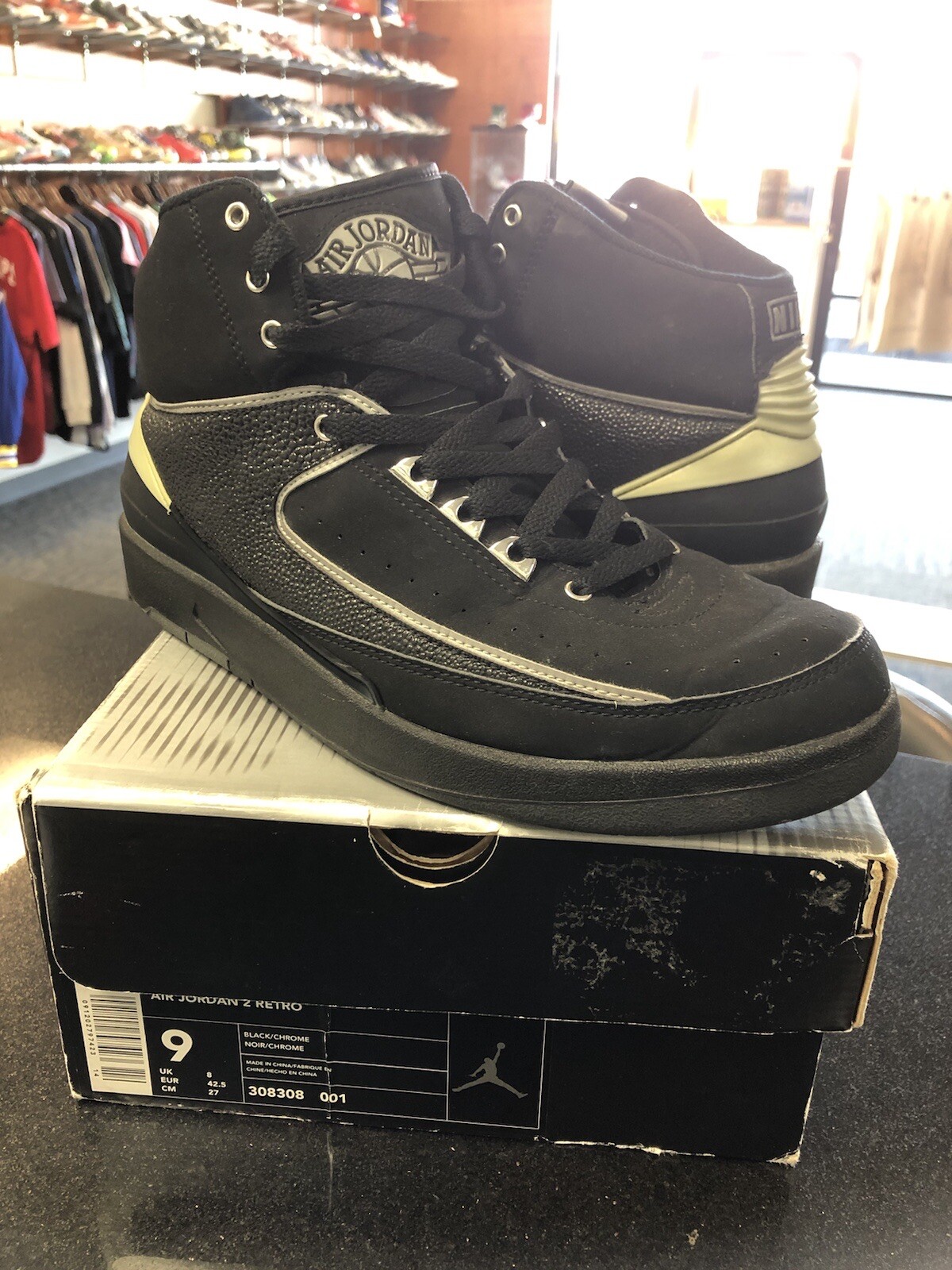 jordan retro 2 black chrome