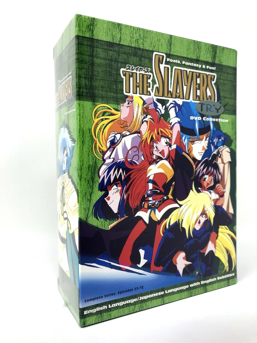 Slayers DVD Season 3 - Slayers Try Complete Collection by