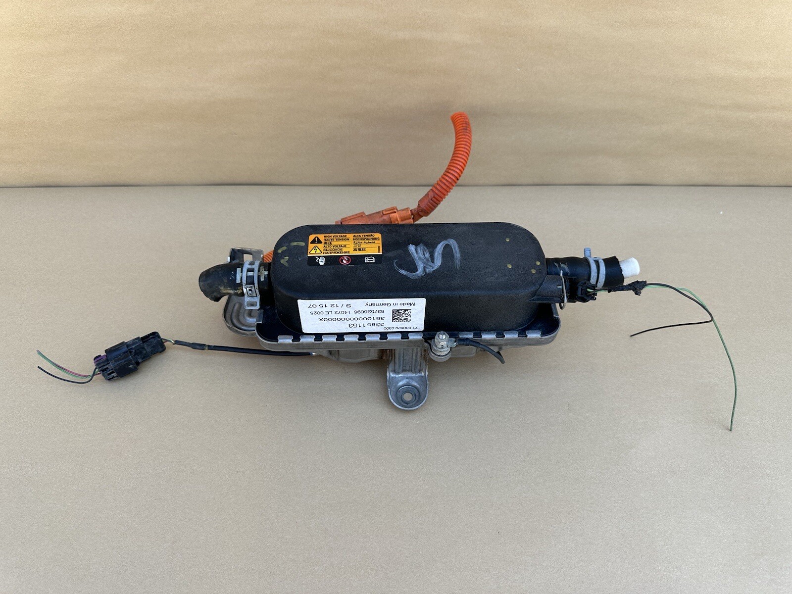 2012-2015 Chevrolet Volt Electric EV PTC Water Heater Unit 22851153 | eBay